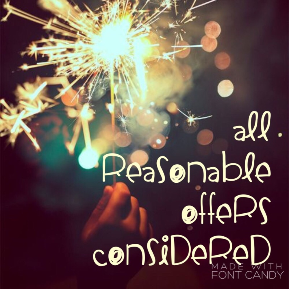 Make a reasonable offer!